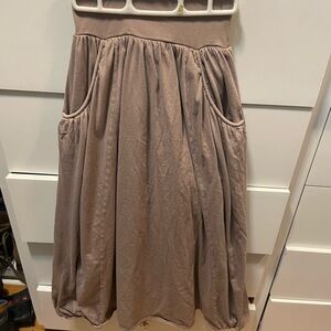 Garnet Hill favorite maxi skirt, small petite